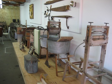 Rear area of the General Store