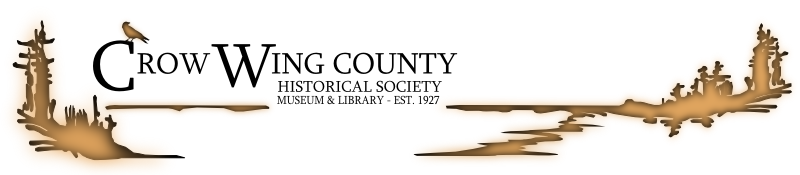 Crow Wing County Historical Society (webpage header)