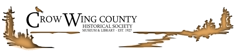 Crow Wing County Historical Society (webpage header)